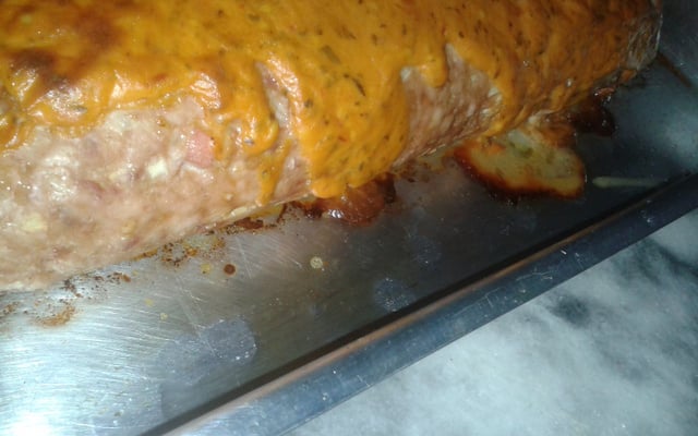 Rocambole de frango com molho especial da Pri