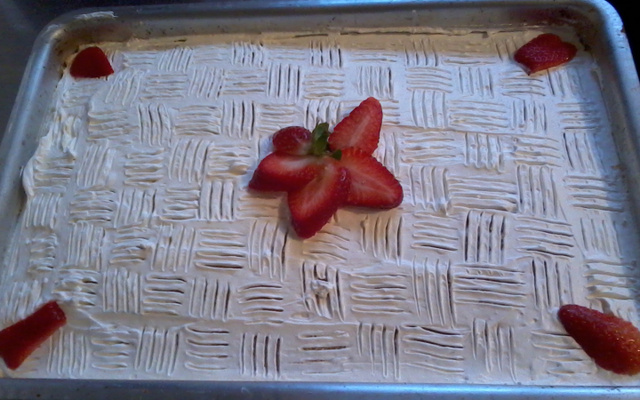 Torta de morango da Angélica