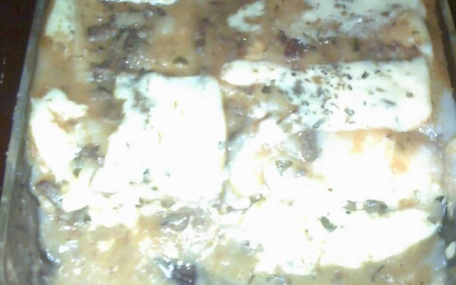 Lasanha de churrasco