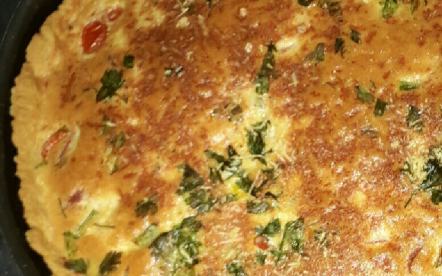 Quiche de frango (super leve e saboroso )