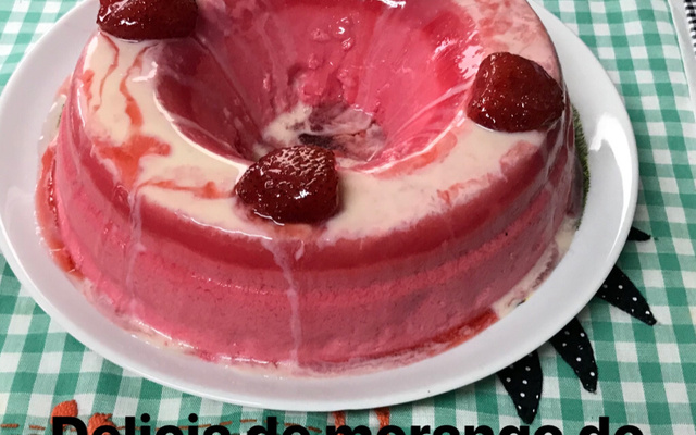 Delícia de morango do Lúcio Cezar