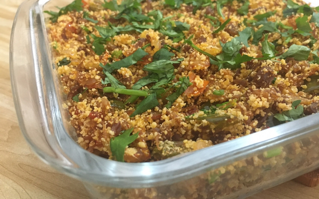 Paçoca de carne de sol da Cleo