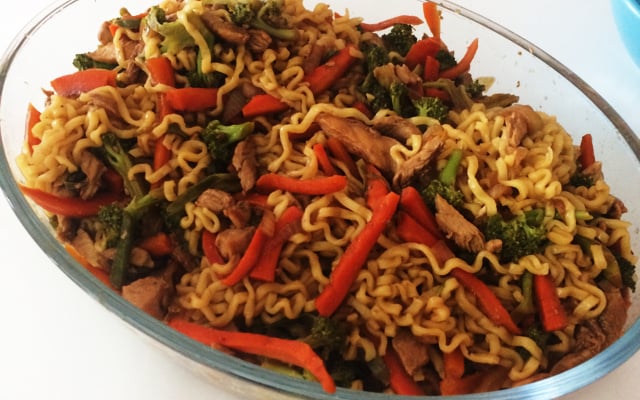 Yakisoba tradicional