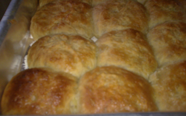 Pão de batata recheado