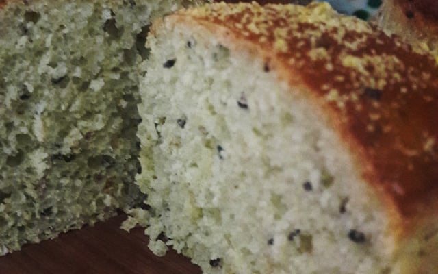 Pão de ervas e especiarias árabes