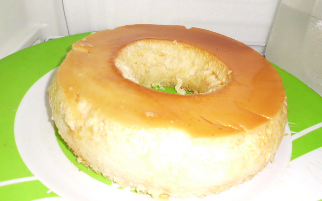 Pudim de leite condensado de geladeira