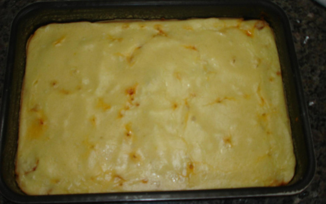 Torta de salsicha vegetal