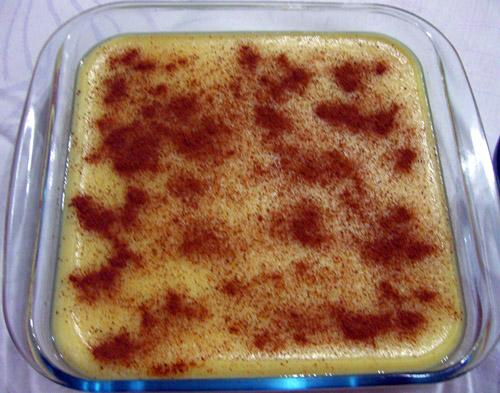 Bolo de milho (bagaço) e curau da vovó Rose