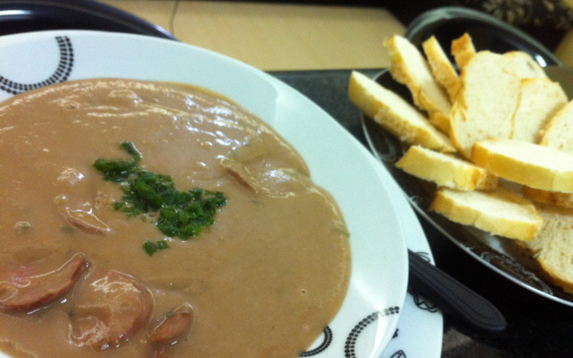 Caldo de feijão da Talita