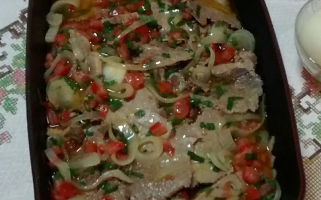 Lagarto escabeche (posta branca)