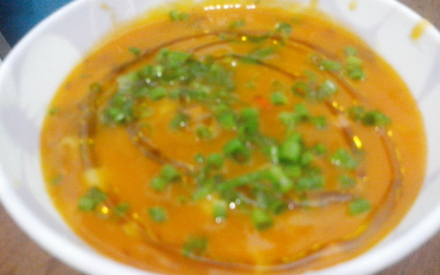 Sopa de legumes cremosa