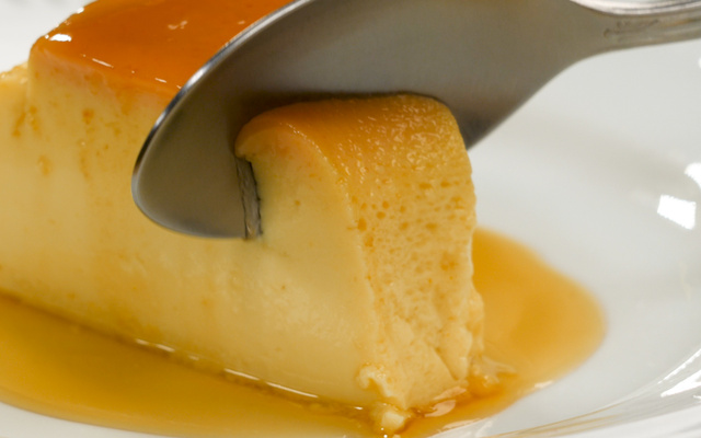 Pudim de milho na panela de pressão