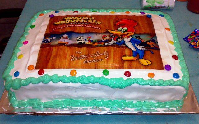 Bolo de festa da Fabi