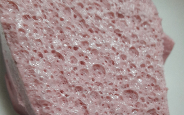 Mousse de gelatina com leite de coco 