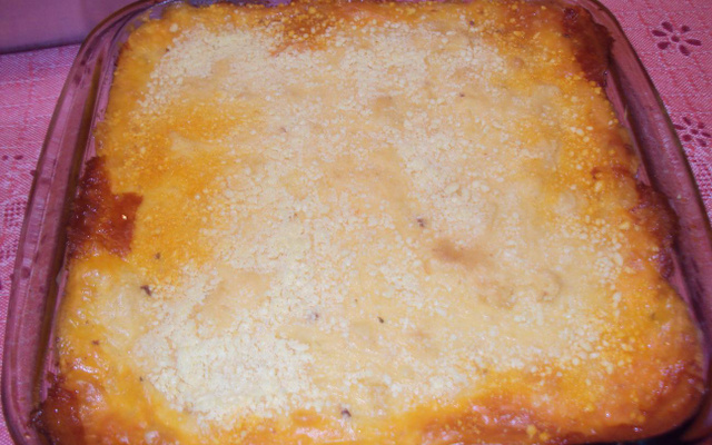 Achadinho de carne moída com purê