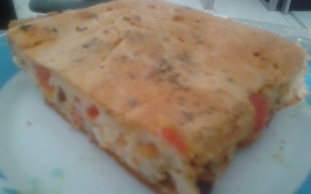 Massa rápida de torta salgada de liquidificador