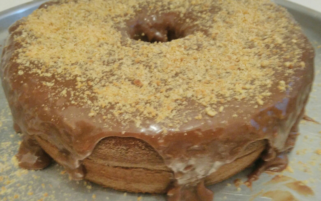 Bolo fácil de amendoim