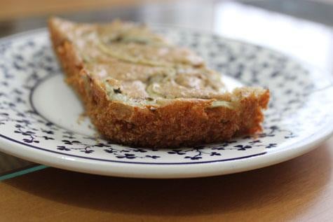 Torta salgada sem glúten e sem lactose