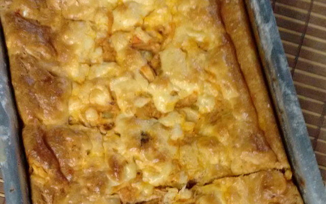 Receita de torta de frango de liquidificador