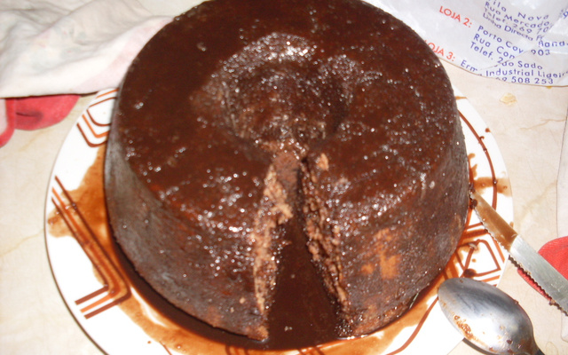 Bolo de chocolate da Dethy