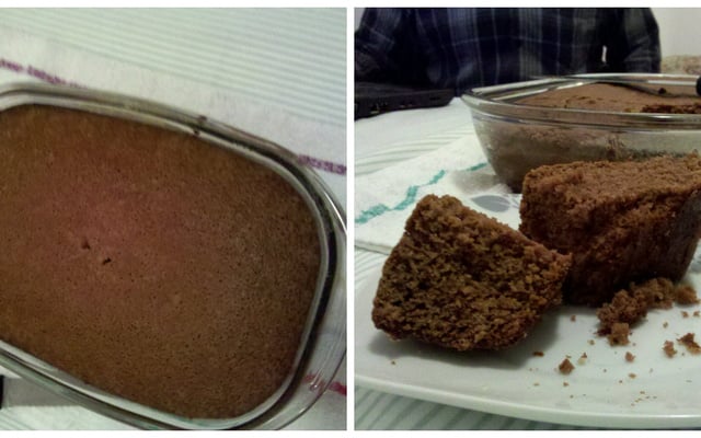 Bolo fácil de chocolate sem lactose