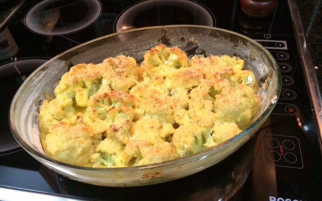 Gratinado light do Luiz