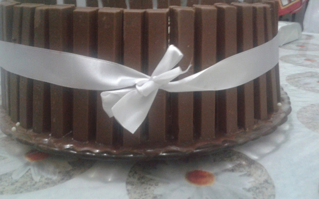 Bolo barril de confete