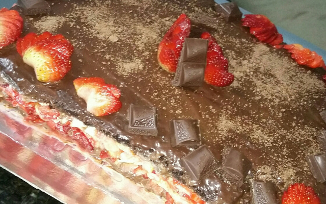 Bolo suflair sensação