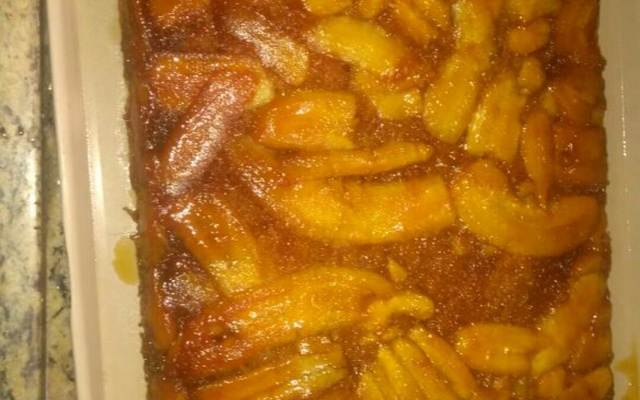 Bolo de banana delicioso