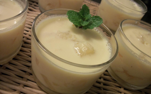 Doce de abacaxi cremoso