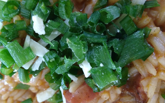 Risoto falso e prático