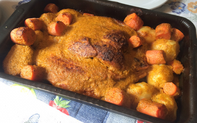 Pernil suíno inteiro (no forno convencional)