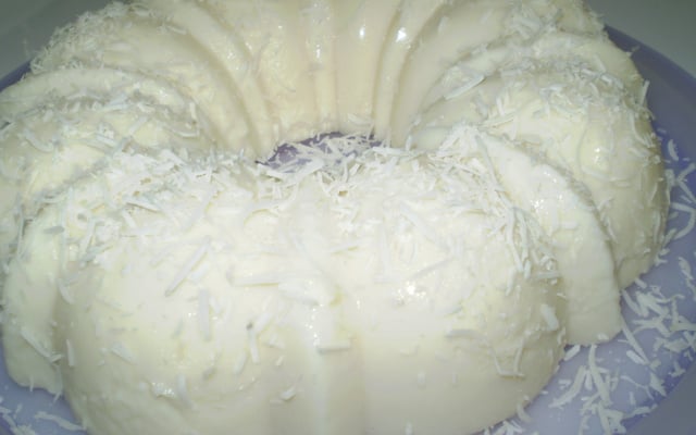Pudim de coco fácil