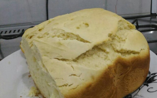 Pão rápido na máquina de pão