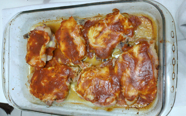 Carré à parmegiana diferente