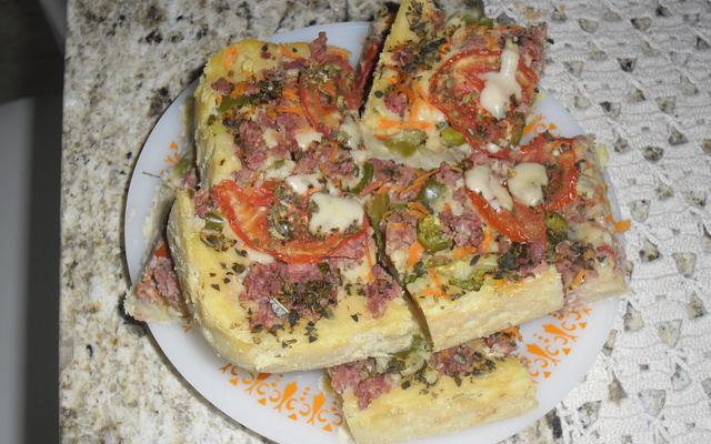 Torta salgada de liquidificador