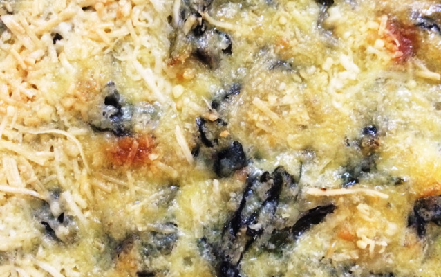 Souflé de espinafre