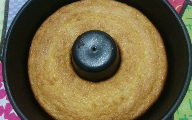 Bolo de milho de liquidificador