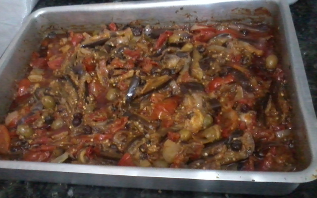 Berinjela de forno do Reginaldo