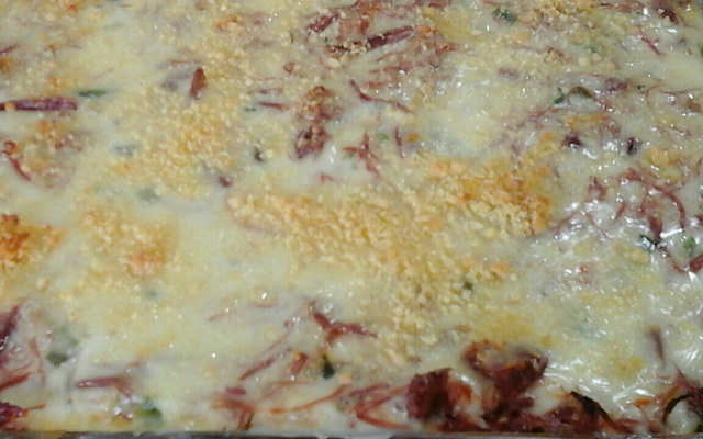 Escondidinho de Carne Seca com Abóbora