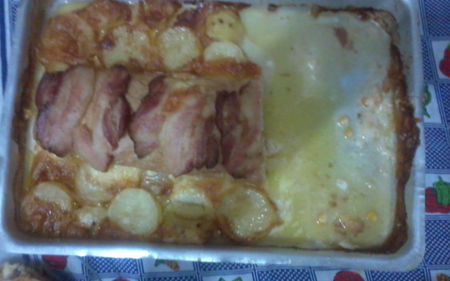 Rocambole fácil de frango