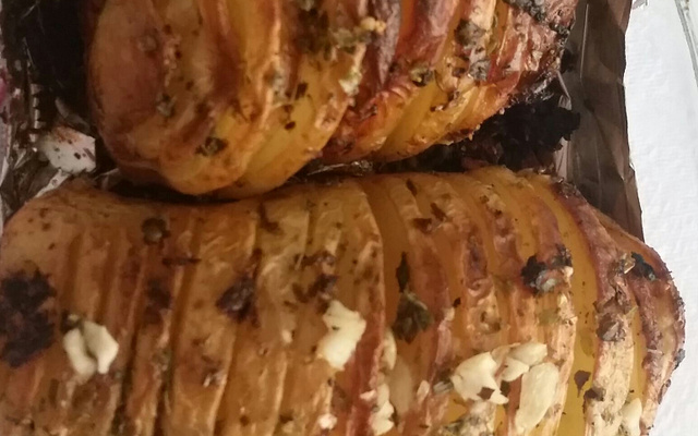 Batata assada no forno