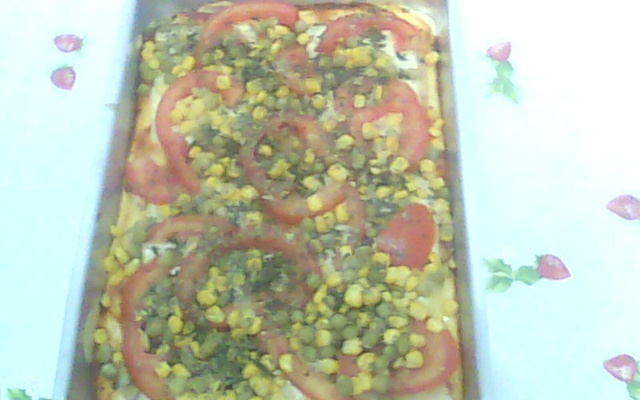 Pizza de liquidificador