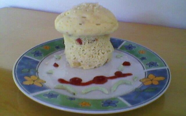 Torta salgada de 3 minutos