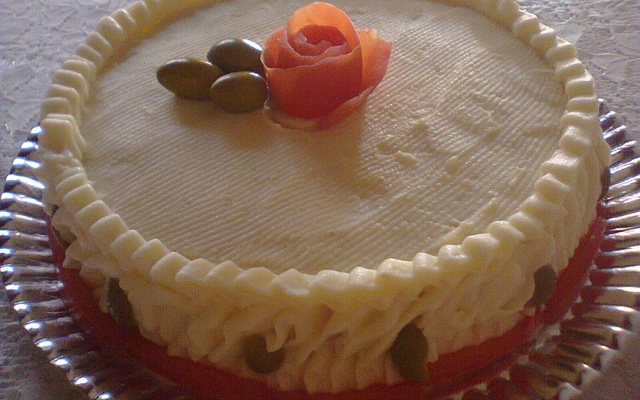 Torta fria de pão de fôrma