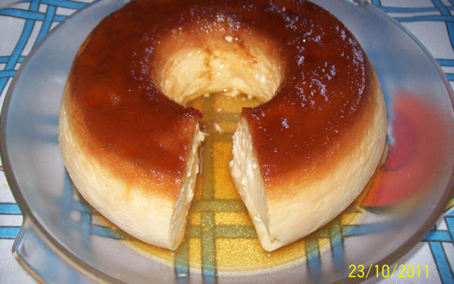 Pudim sem leite condensado