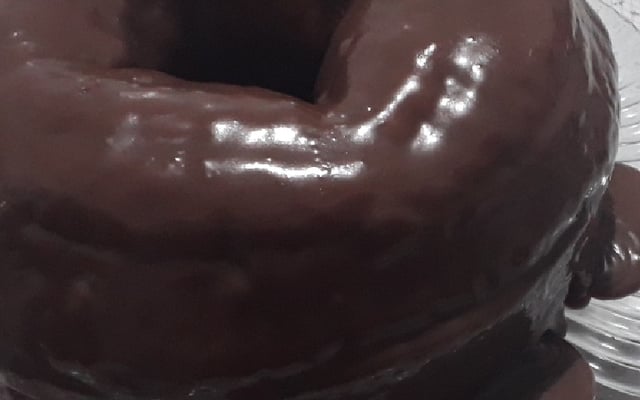 Bolo mesclado de liquidificador