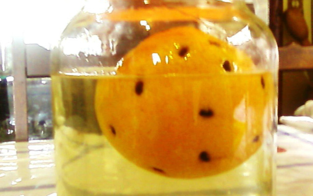 Contreau de laranja e café