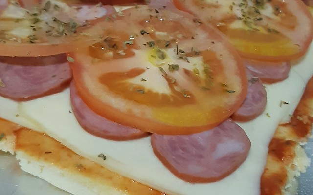 Massa de pizza de liquidificador