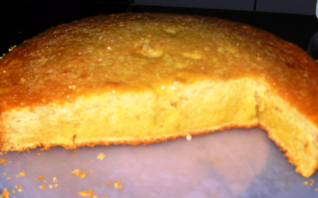 Bolo de milho fofinho e leve sem gluten nem lactose